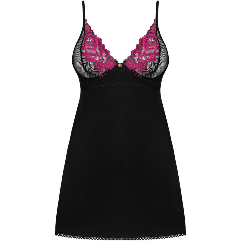 OBSESSIVE - ROSENTY CHEMISE & TANGA XS/S Sexshoptuga 