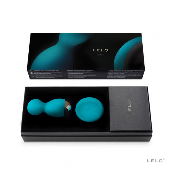 LELO - BADGE BOLAS DE HULA AZUIS - Sexshoptuga  Sexshoptuga 