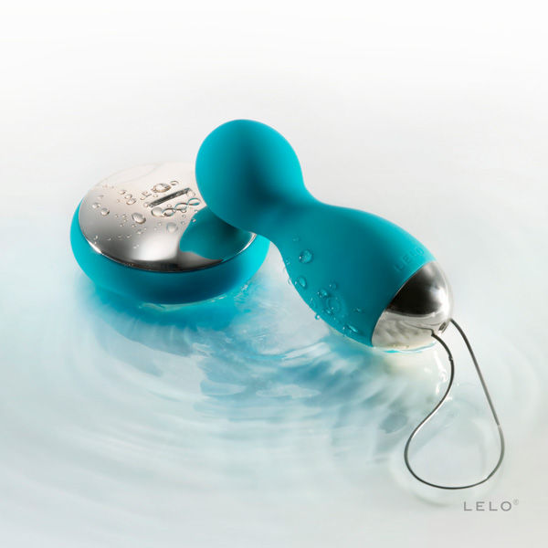 LELO - BADGE BOLAS DE HULA AZUIS - Sexshoptuga  Sexshoptuga 