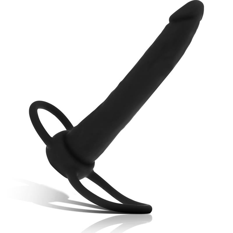 MYTHOLOGY - DILDO ANAL COBI ONYX COM ANEL DE GALO E TESTÍCULO 13 SILICONE CM Sexshoptuga 