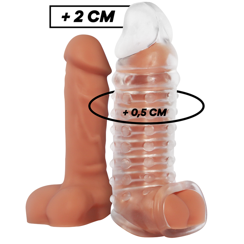 VIRILXL - EXTENSÃO DO PÊNIS E BAINHA V11 TRANSPARENTE - Sexshoptuga  Sexshoptuga 