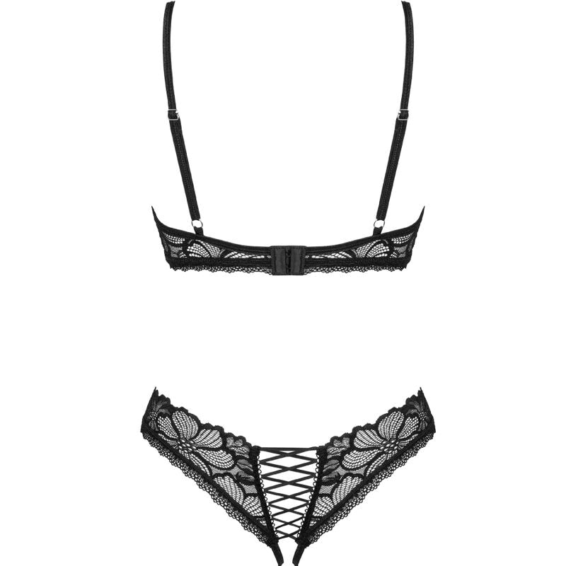 OBSESSIVE - SERAFIA TWO-PIECE CUPLESS XL/XXL SET Sexshoptuga 