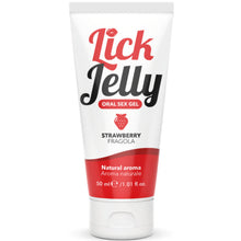 INTIMATELINE - LUBRIFICANTE LICK JELLY MORANGO 50 ML - Sexshoptuga 