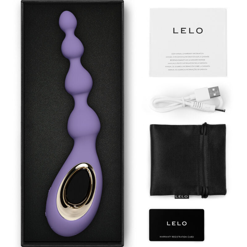 LELO - MASSAGEM ANAL VIOLETA SORAYA BEADS - Sexshoptuga  Sexshoptuga 