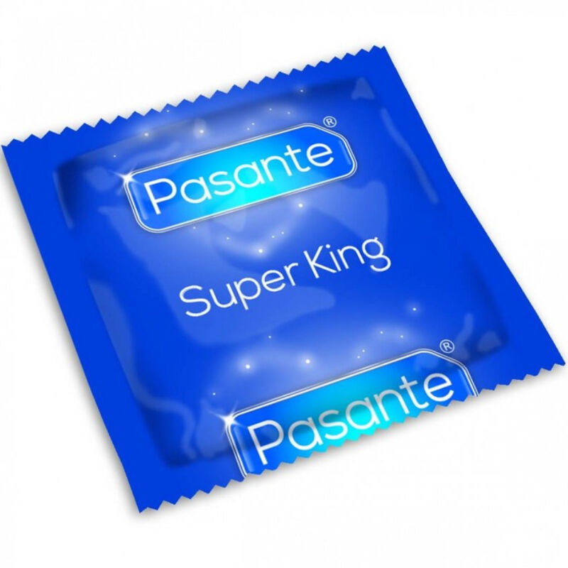 PASANTE - SACO TAMANHO PRESERVATIVOS SUPER KING 144 UNIDADES - Sexshoptuga  Sexshoptuga 