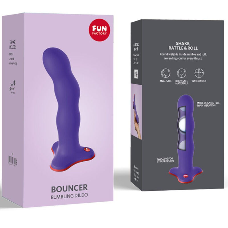 FUN FACTORY - BOUNCER DILDO SAGE GREEN - Sexshoptuga  Sexshoptuga 