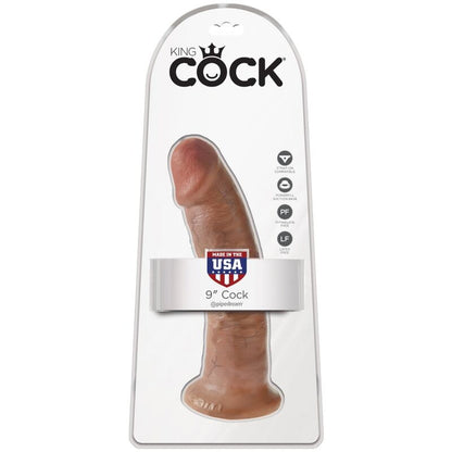 KING COCK - PÊNIS REALÍSTICO 21.7 CM CARAMELO - Sexshoptuga 