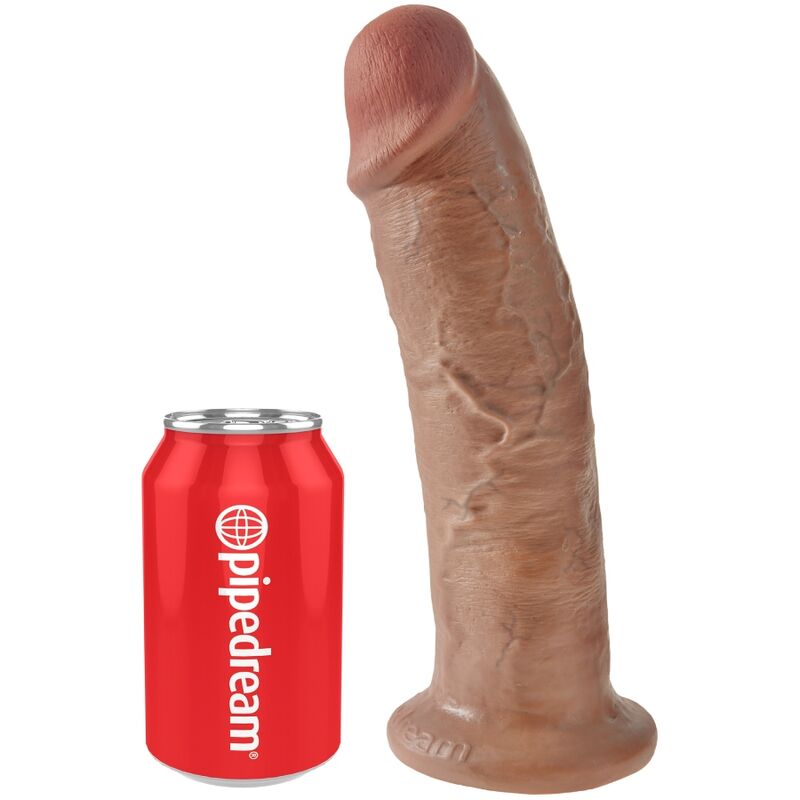 KING COCK - PÊNIS REALÍSTICO 24 CM CARAMELO - Sexshoptuga 