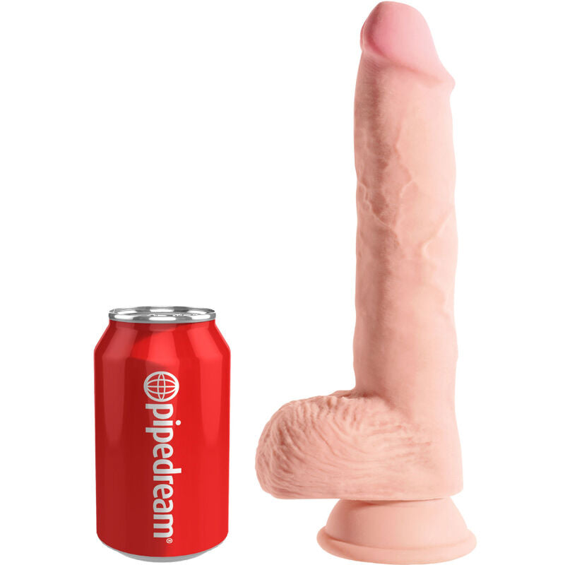 KING COCK - PÊNIS REALÍSTICO COM BOLAS 19.4 CM LEVE - Sexshoptuga 