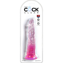 KING COCK - CLEAR PÊNIS REALÍSTICO 19.7 CM ROSA - Sexshoptuga  Sexshoptuga 