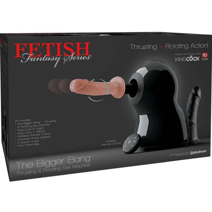 FETISH FANTASY SERIES - MQUINA DE SEXO MAIOR ROTAO E EMPURRO - Sexshoptuga 