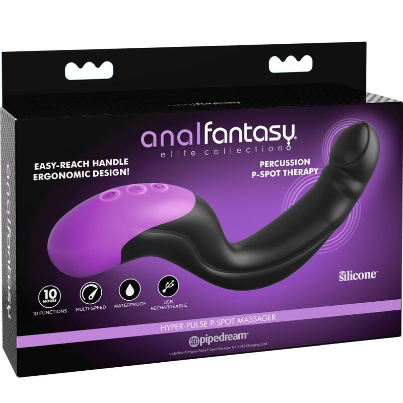 ANAL FANTASY ELITE COLLECTION -MASSAGER ANAL HYPER-PULSE P-POINT - Sexshoptuga  Sexshoptuga 