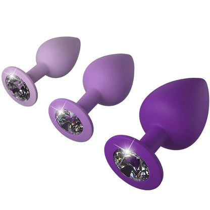 FANTASY FOR HER  - CONJUNTO DE PLUG ANAL VIOLETA - Sexshoptuga 