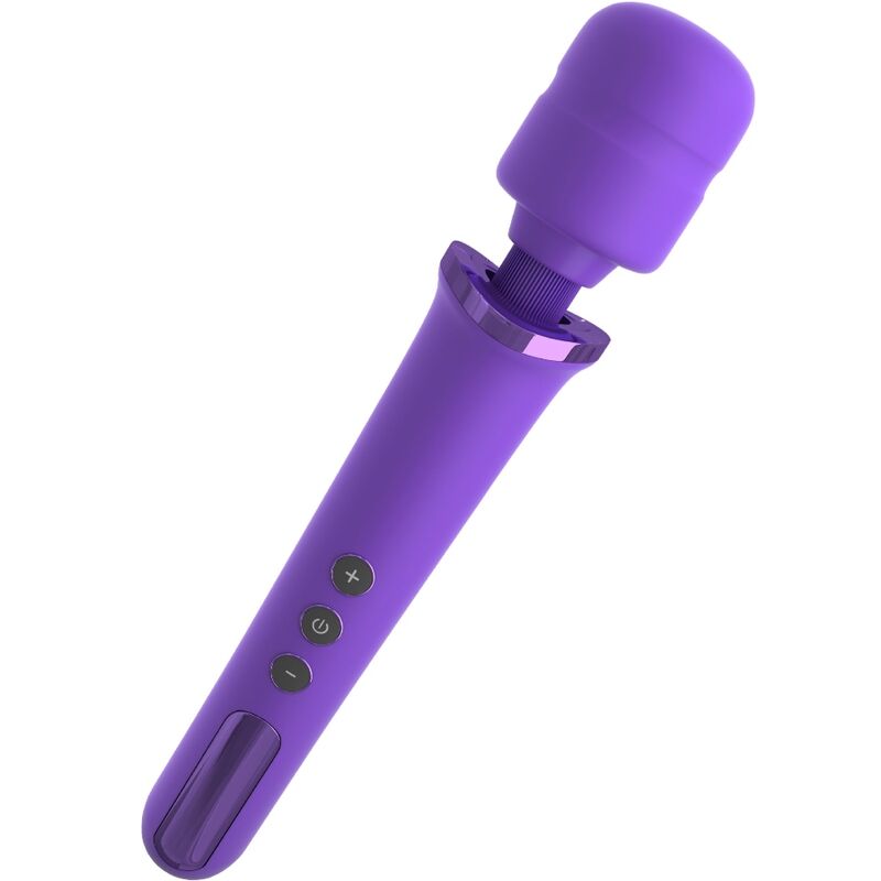 FANTASY FOR HER - MASSAGADOR DE VARINHA RECARREGÁVEL PARA ELA E VIBRADOR 50 NÍVEIS VIOLETA - Sexshoptuga  Sexshoptuga 