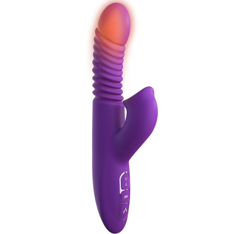 FANTASY FOR HER  - ESTIMULADOR DE CLITÓRIS COM OSCILAÇÃO DE CALOR E FUNÇÃO DE VIBRAÇÃO VIOLETA - Sexshoptuga  Sexshoptuga 