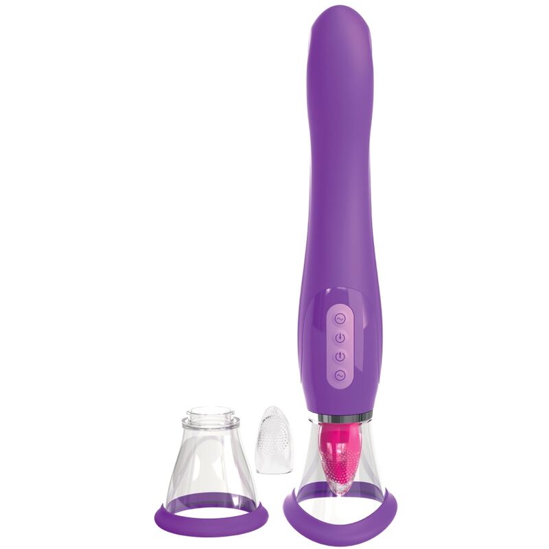 FANTASY FOR HER - SUCKER DE CLITÓRIS LÍNGUA ESTIMULANTE VIOLETA - Sexshoptuga  Sexshoptuga 