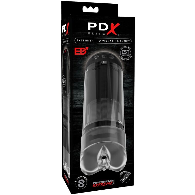 PDX ELITE - VIBRADOR STROKER EXTENDER PRO - Sexshoptuga  Sexshoptuga 