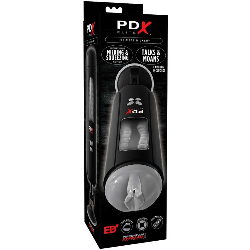 PDX ELITE - STROKER ULTIMATE MILKER COM VOZ - Sexshoptuga  Sexshoptuga 