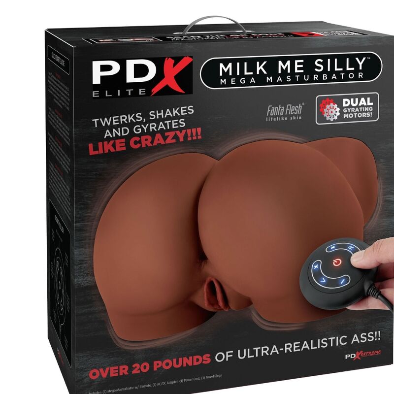 PDX ELITE - MEGA MASTURBADOR MILK ME SILLY VAGINA E ANO BROWN - Sexshoptuga  Sexshoptuga 