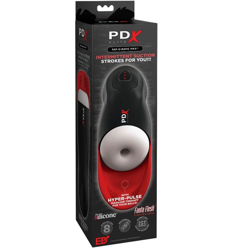 PDX ELITE - STROKER FAP-O-MATIC PRO COM BASE DE TESTÍCULOS - Sexshoptuga 