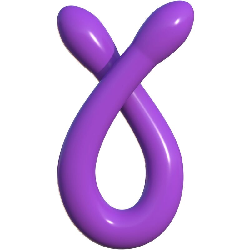 CLASSIX - DILDO DUPLO FLEXÍVEL 43,7 CM ROXO - Sexshoptuga  Sexshoptuga 