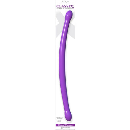 CLASSIX - DILDO DUPLO FLEXÍVEL 43,7 CM ROXO - Sexshoptuga 