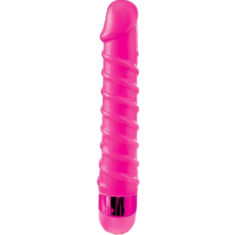 CLASSIX - MASSAGER VIBRANTE CANDY TWIRL 16,5 CM ROSA - Sexshoptuga 