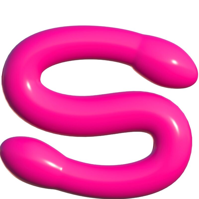 CLASSIX - DILDO DUPLO FLEXÍVEL 43,7 CM ROSA - Sexshoptuga 