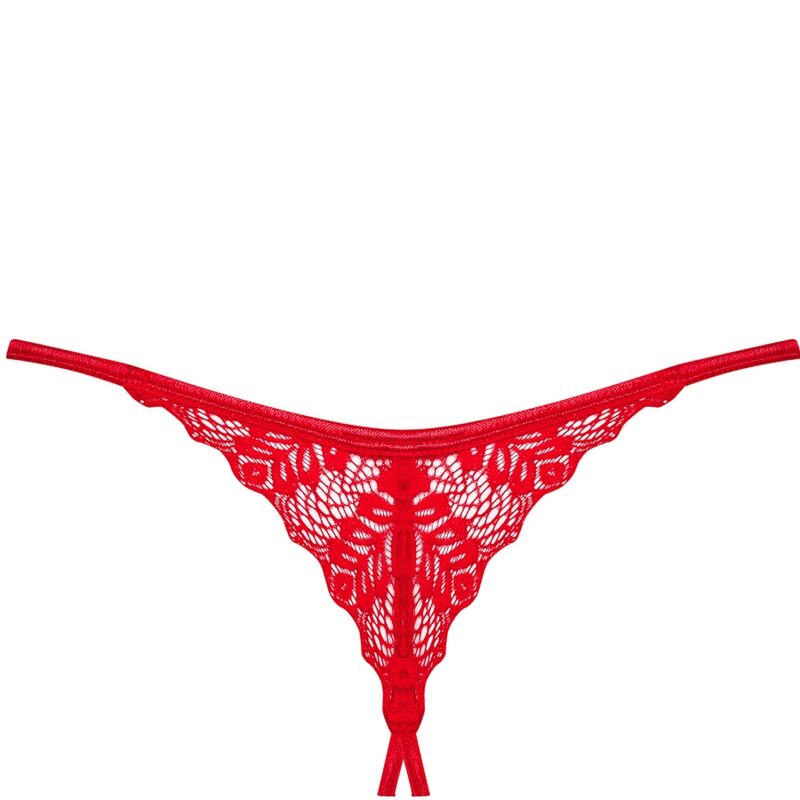 OBSESSIVE - TANGA INGRIDIA VERMELHA M/L - Sexshoptuga 