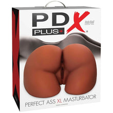 PDX PLUS - MASTURBADOR PERFECT ASS XL DUPLA ENTRADA MARROM - Sexshoptuga  Sexshoptuga 