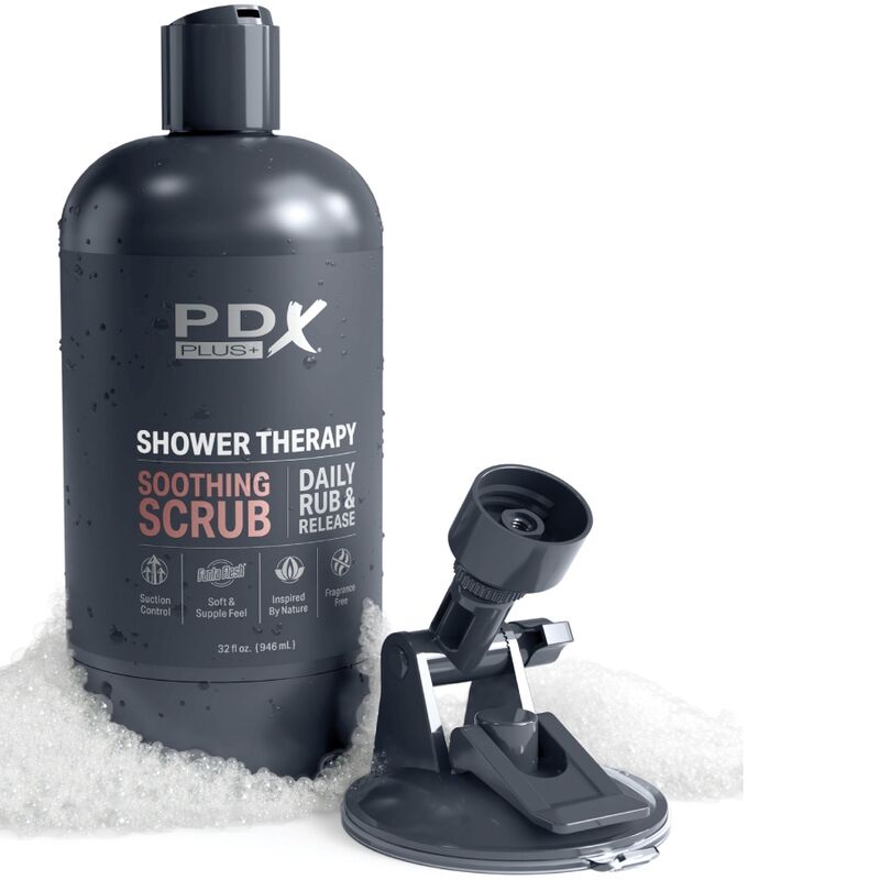 PDX PLUS - STROKER MASTURBATOR DISCREET GARRAFA DESIGN CALMANTE SCRUB CANDY SHAMPOO - Sexshoptuga 