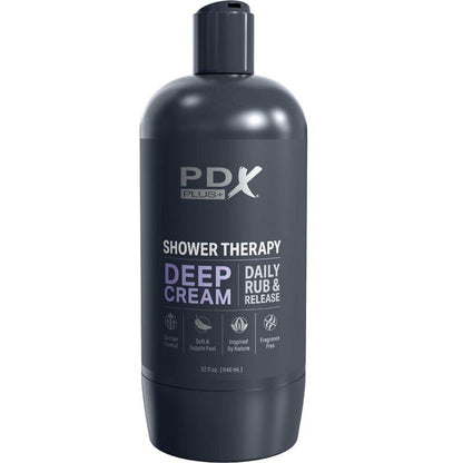 PDX PLUS - STROKER MASTURBATOR DISCREET DEEP CREAM SHAMPOO DESIGN DE GARRAFA - Sexshoptuga 