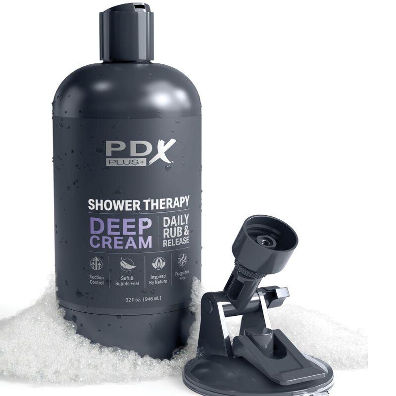 PDX PLUS - STROKER MASTURBATOR DISCREET DEEP CREAM SHAMPOO DESIGN DE GARRAFA - Sexshoptuga 