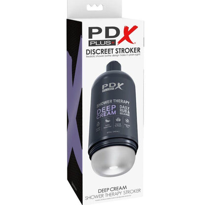 PDX PLUS - STROKER MASTURBATOR DISCREET DEEP CREAM SHAMPOO DESIGN DE GARRAFA - Sexshoptuga 