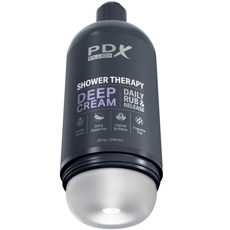 PDX PLUS - STROKER MASTURBATOR DISCREET DEEP CREAM SHAMPOO DESIGN DE GARRAFA - Sexshoptuga 