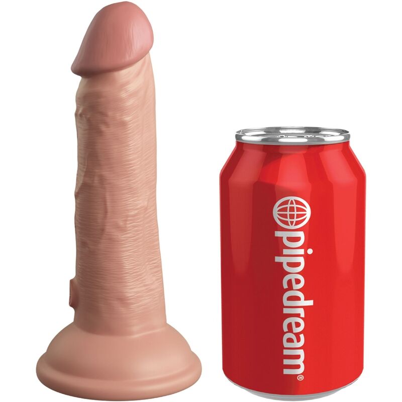 KING COCK - ELITE DILDO DE SILICONE REALISTA 15.2 CM - Sexshoptuga 