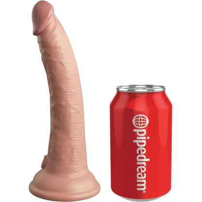 KING COCK - ELITE DILDO SILICONE REALISTA 17.8 CM - Sexshoptuga 