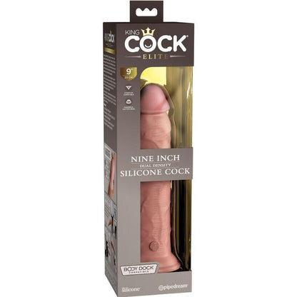 KING COCK - ELITE DILDO SILICONE REALISTA 23 CM - Sexshoptuga 