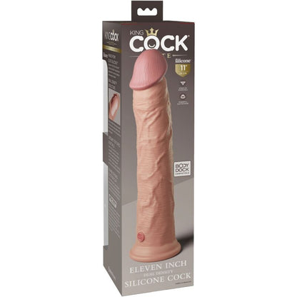 KING COCK - ELITE DILDO SILICONE REALISTA 28 CM - Sexshoptuga 