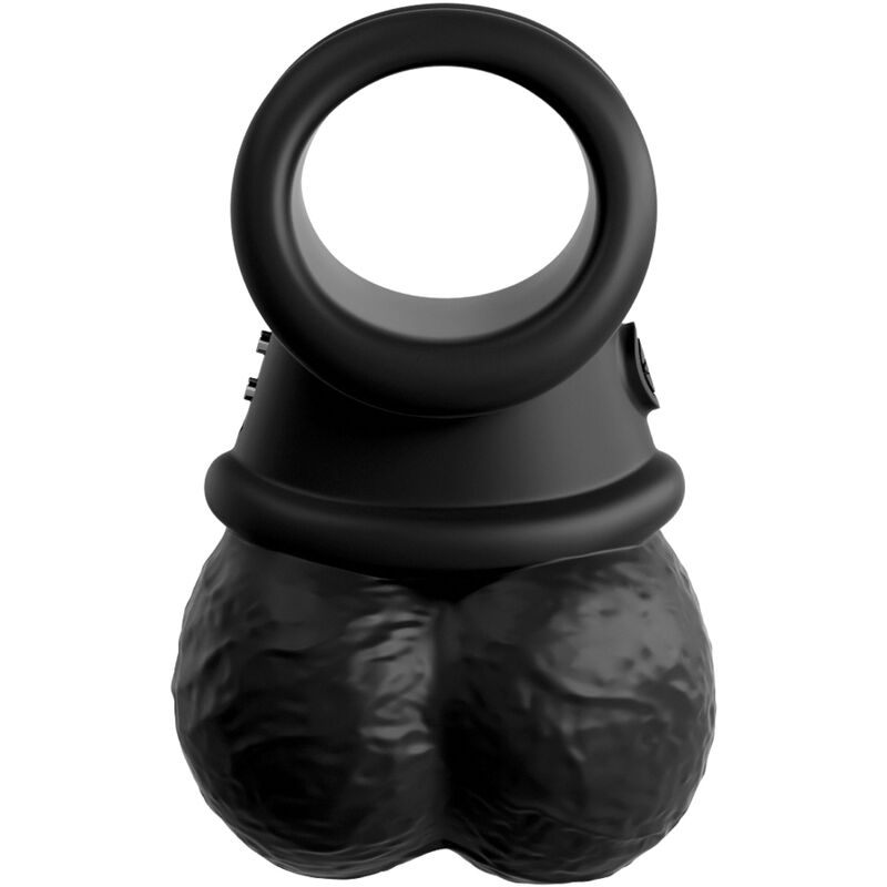 KING COCK - ELITE ANEL COM SILICONE VIBRANTE DE TESTÍCULOS - Sexshoptuga  Sexshoptuga 