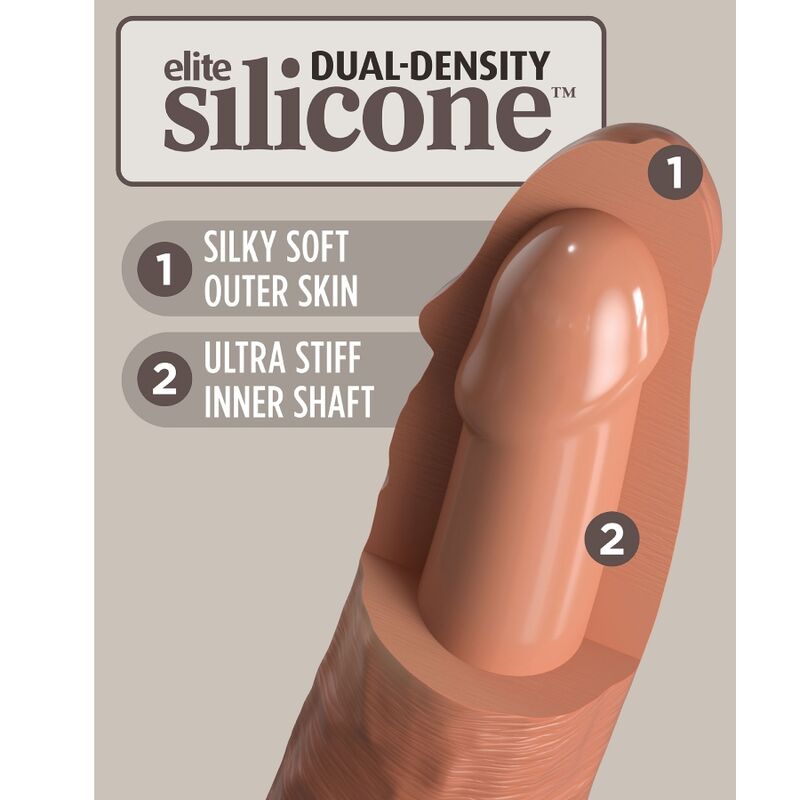 KING COCK - ELITE ARNÊS AJUSTVEL CONFORTVEL COM DILDO 17.8 CM - Sexshoptuga  Sexshoptuga 