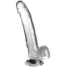 KING COCK - CLEAR DILDO COM TESTÍCULOS 20.3 CM TRANSPARENTE - Sexshoptuga  Sexshoptuga 