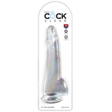 KING COCK - CLEAR DILDO COM TESTÍCULOS 19 CM TRANSPARENTE - Sexshoptuga  Sexshoptuga 