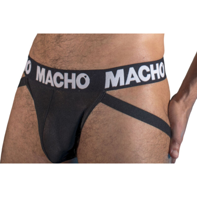 MACHO - MX25NN JOCK PRETO S - Sexshoptuga 