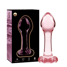 NEBULA SERIES BY IBIZA - MODELO 2 ANAL PLUG VIDRO BOROSILICADO TRANSPARENTE 11 CM -O- 3.5 CM - Sexshoptuga  Sexshoptuga 