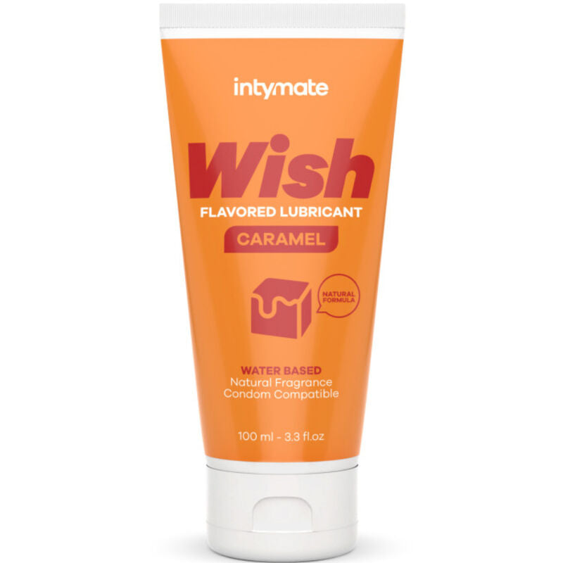 INTIMATELINE INTYMATE - WISH LUBRIFICANTE SABOR CARAMELO 100 ML - Sexshoptuga  Sexshoptuga 