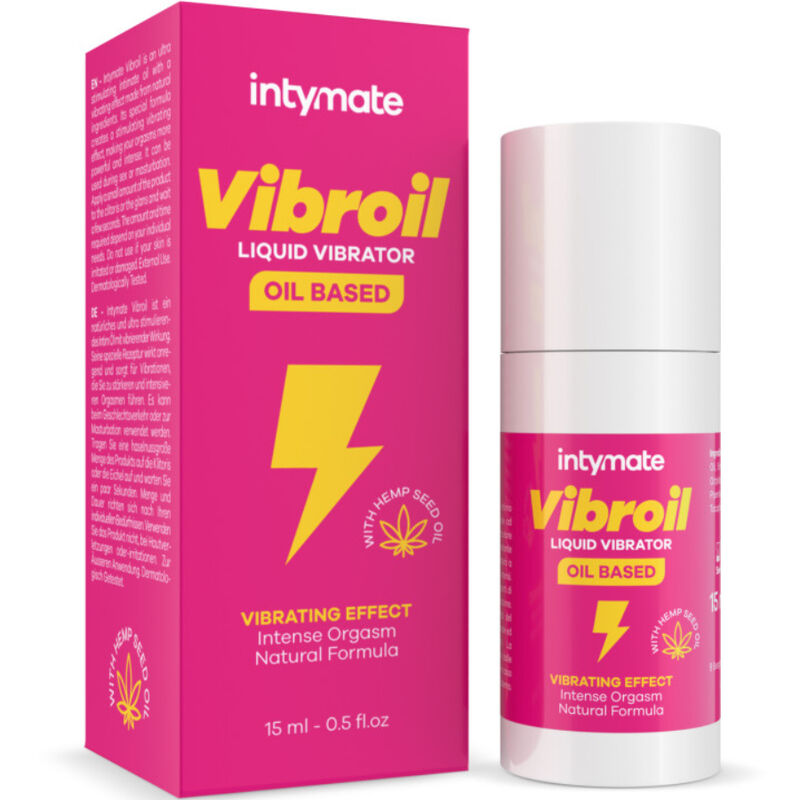 INTIMATELINE INTYMATE - ÓLEO ÍNTIMO VIBROIL PARA SEU EFEITO VIBRANTE 15 ML - Sexshoptuga  Sexshoptuga 