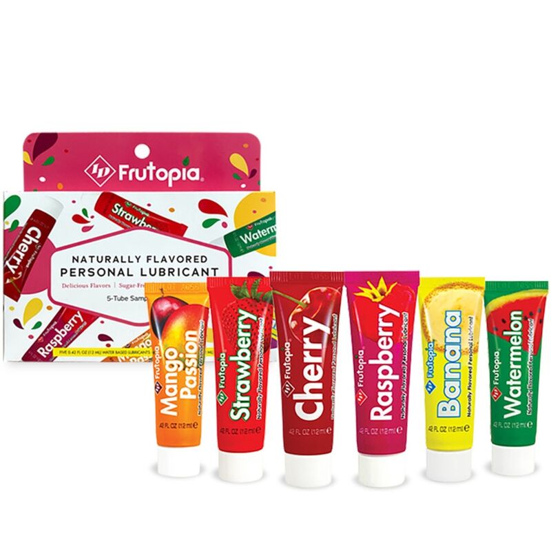 ID FRUTOPIA - LUBRIFICANTE SORTIDO 5 PACK 12 ML - Sexshoptuga  Sexshoptuga 