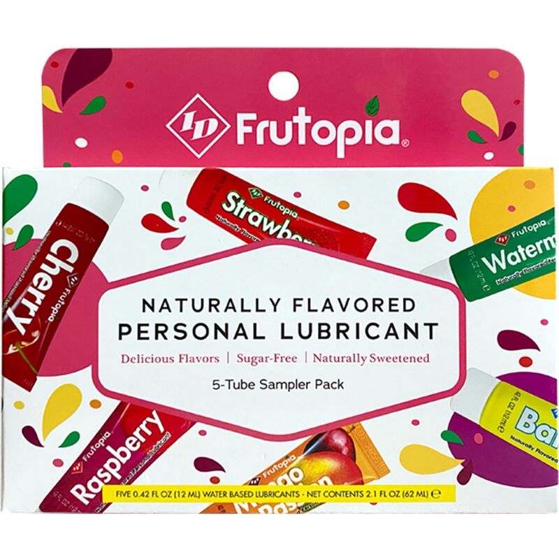 ID FRUTOPIA - LUBRIFICANTE SORTIDO 5 PACK 12 ML - Sexshoptuga  Sexshoptuga 