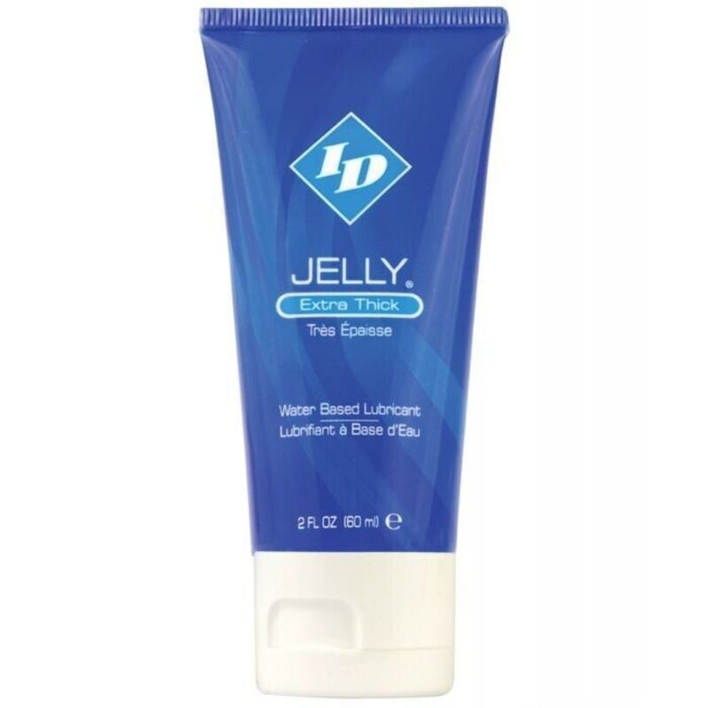 ID JELLY - LUBRIFICANTE À BASE DE ÁGUA TUBO DE VIAGEM EXTRA GROSSO 60 ML - Sexshoptuga  Sexshoptuga 